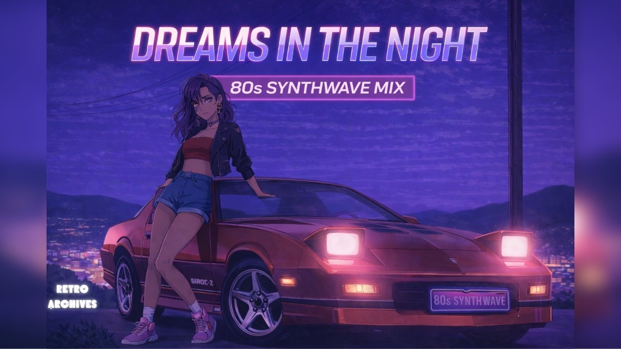 it's 1989 and we're cruising the town tonight #Retrofuturism #retrowave #80sMusic