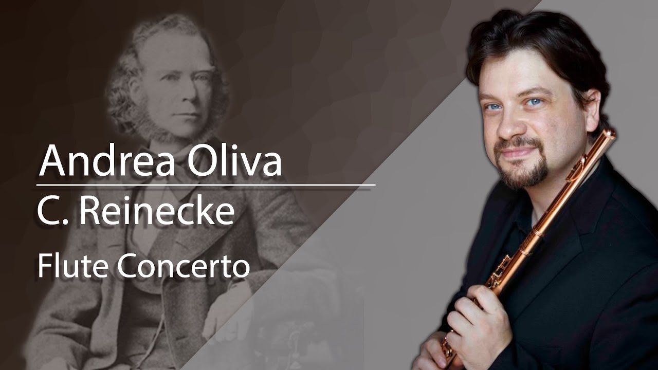 Andrea Oliva plays Flute Concerto by C. Reinecke