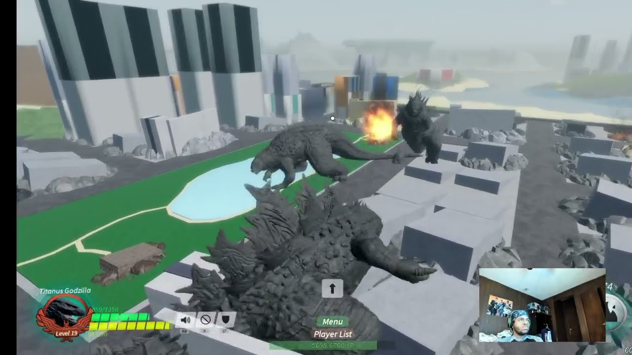 Roblox project kaiju 4.0 MV godzilla gameplay stream