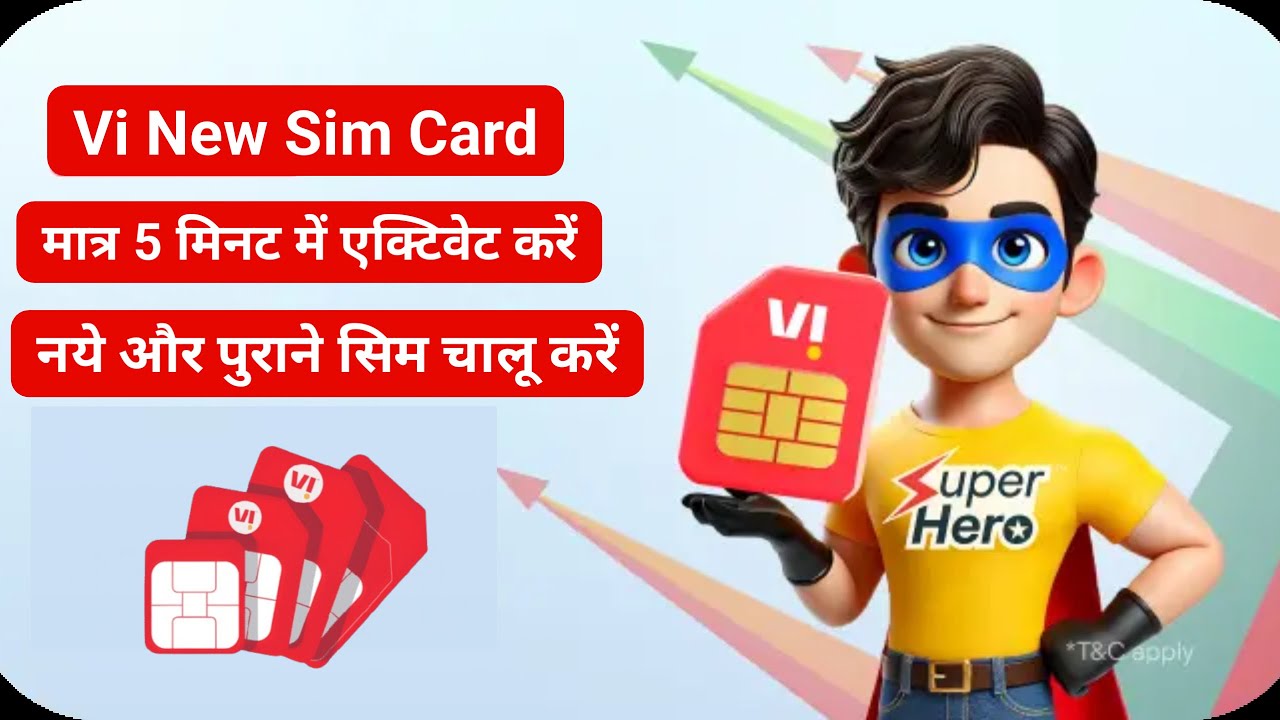 Vi Sim Activate Kaise Kare | How to Activate Vi SIM Card | New Vi SIM Ko Activate & Chalu Kaise Kare