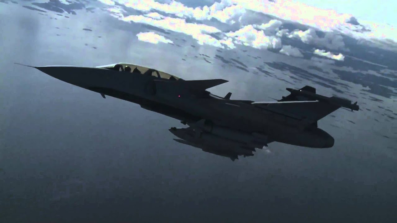 Gripen NG with heavy load