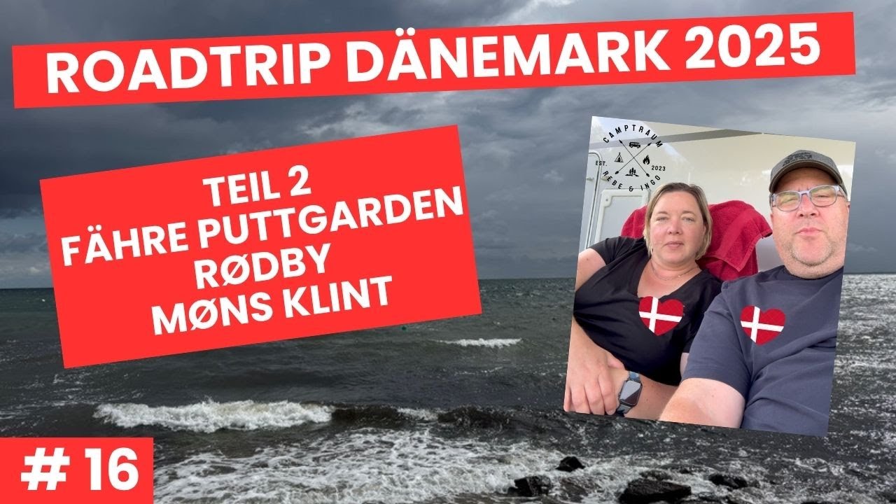 Roadtrip Dänemark Teil2, Fähre Puttgarden - Rødby - Møns Klint......