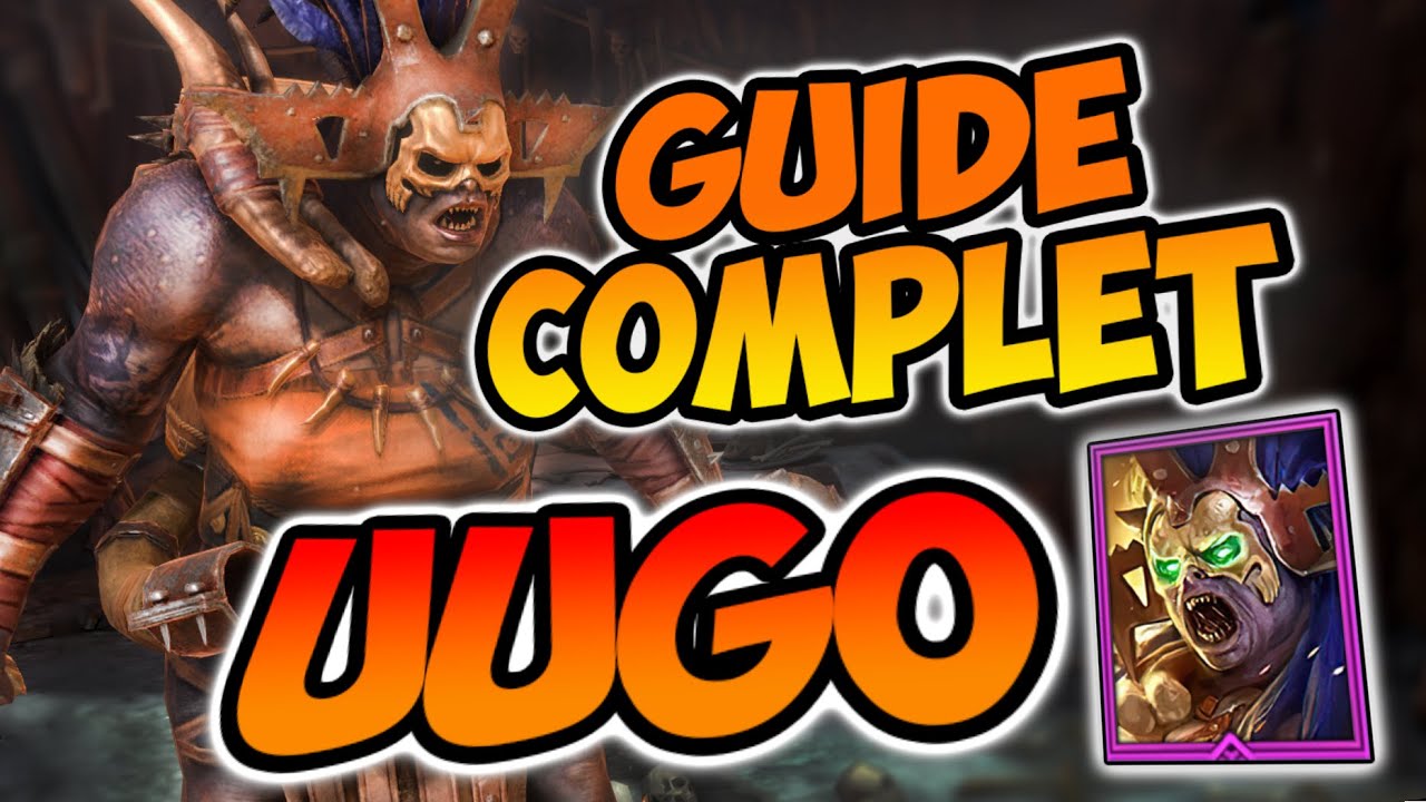GUIDE & STUFF SUR UUGO LE MEILLEUR EPIQUE SOUTIEN-TANK [Raid Shadow Legends]