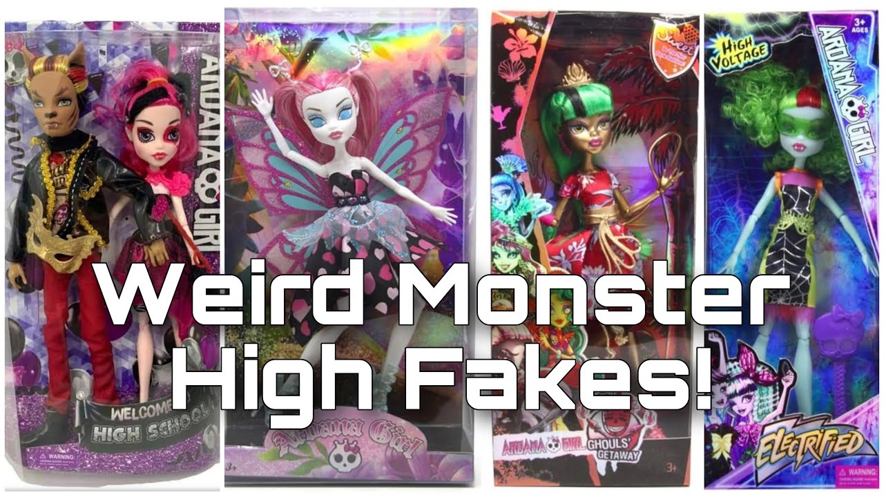 Странный мир поддельных кукол Monster High! | Погружение в мир Ardana Girl и многое другое!
