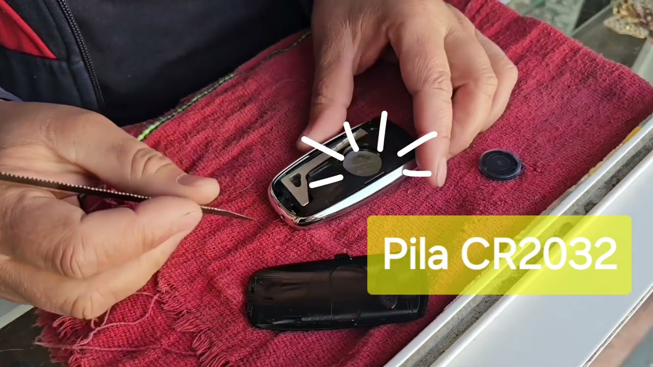 Cambiar pila o batería al sensor o llave de proximidad a Omoda 5 o Chirey