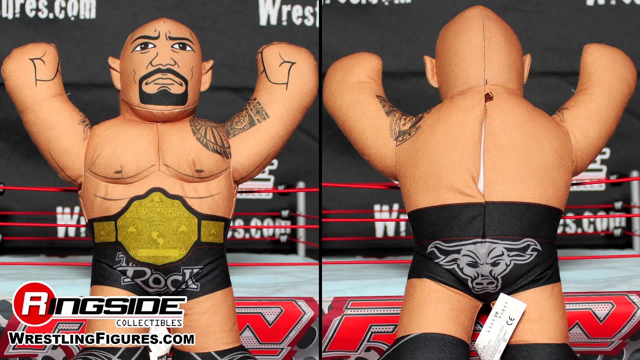 The Rock- Mattel WWE BRAWLIN' BUDDY Toy Wrestling Action Figure - RSC Figure Insider