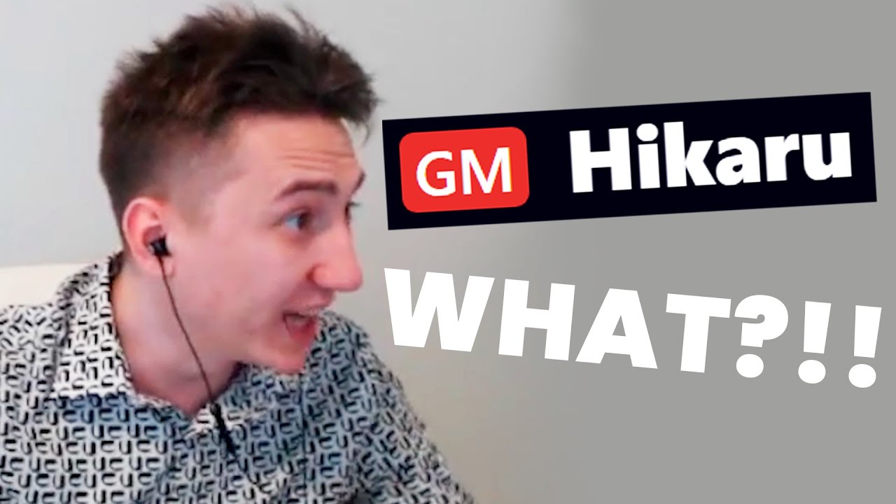 Bortnyk is shocked he plays Hikaru