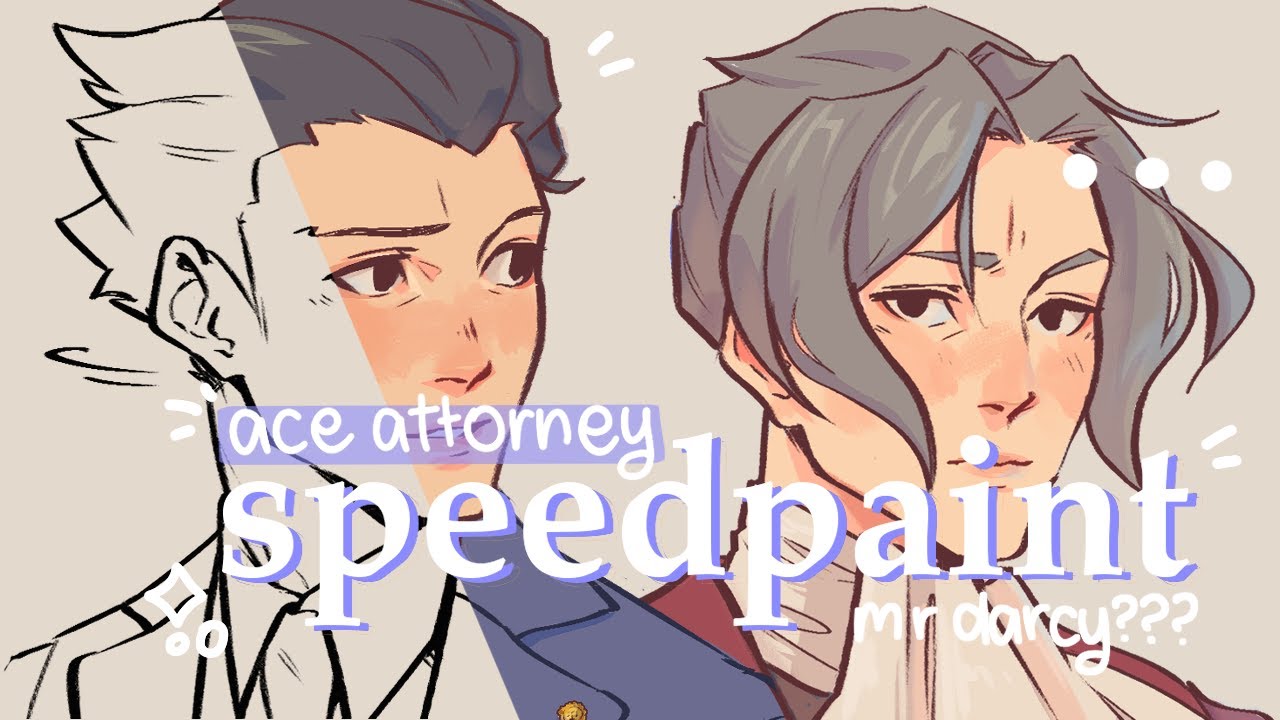 ace attorney ♡ nrmts // SPEEDPAINT