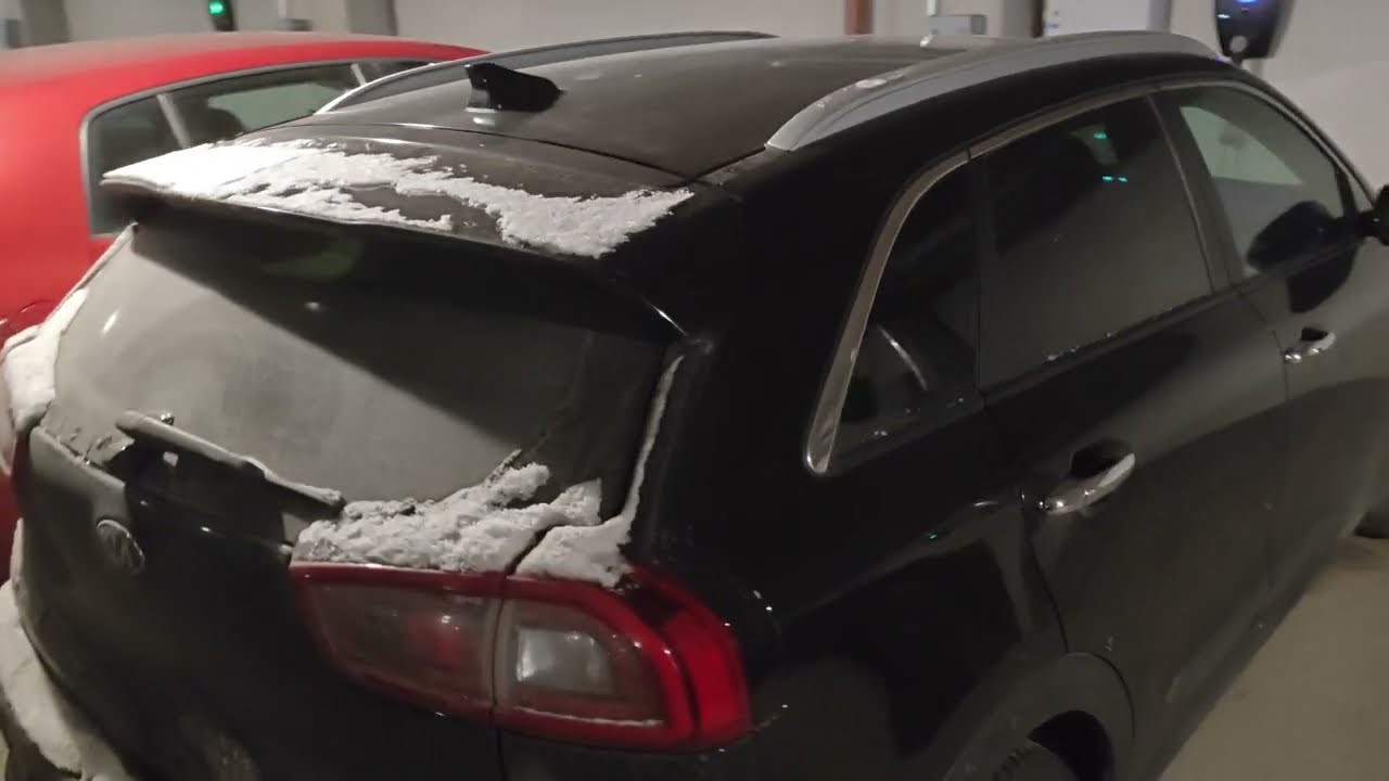 Kia E-niro cargo hook installation