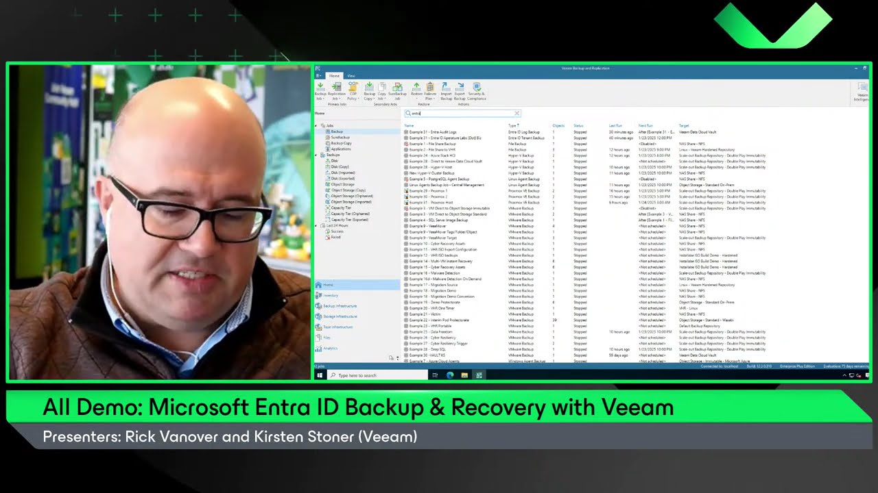 All Demo: Microsoft Entra ID Backup & Recovery with Veeam