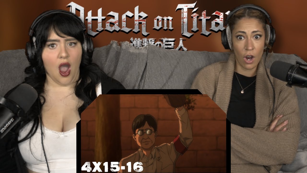 Attack on Titan 4x15-16 &ldquo;Sole Salvation&rdquo; & &ldquo;Above and Below&rdquo; | First Time Reaction