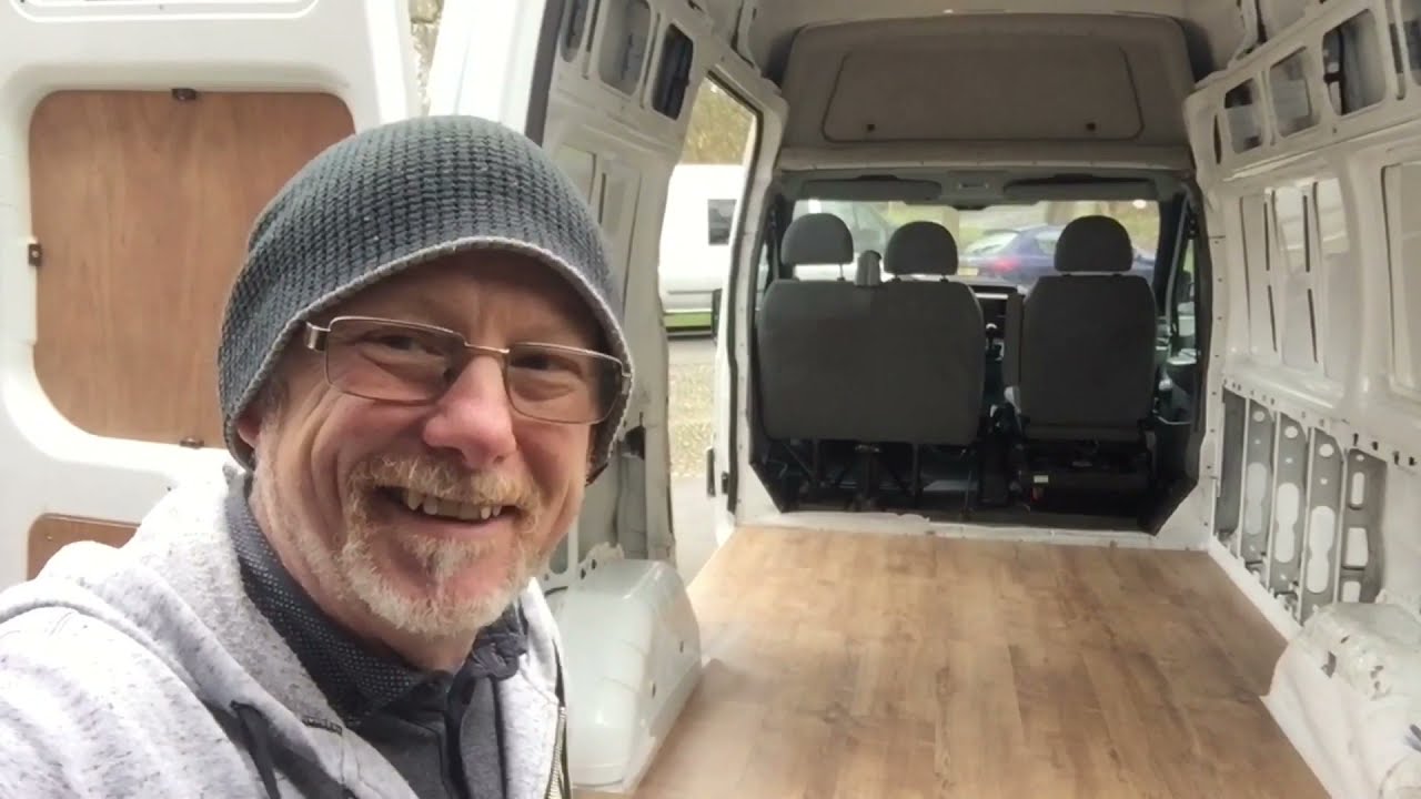 HOW TO insulate the floor in a camper van ford transit  conversion -