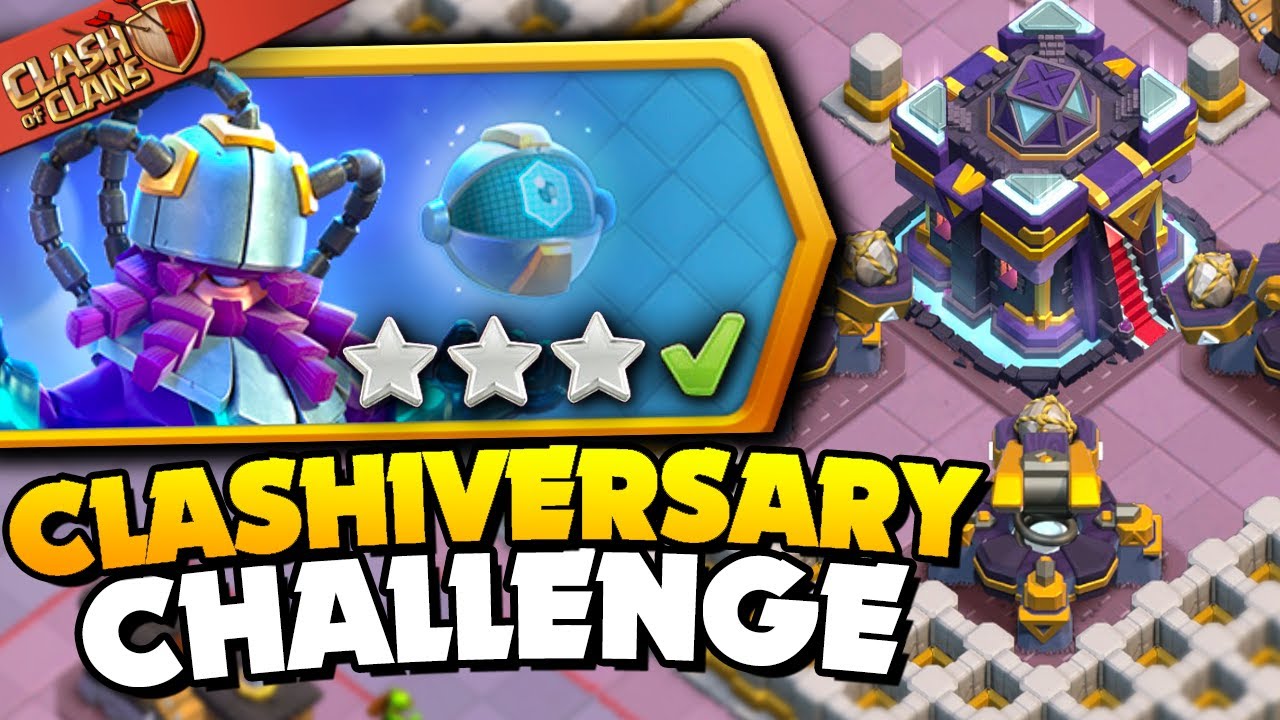 Easily 3 Star Clashiversary Challenge #1 (Clash of Clans)