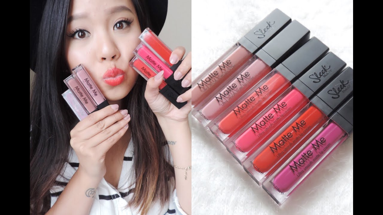 SWATCHES + REVIEW: Sleek Matte Me Lip Creams | judysreviews