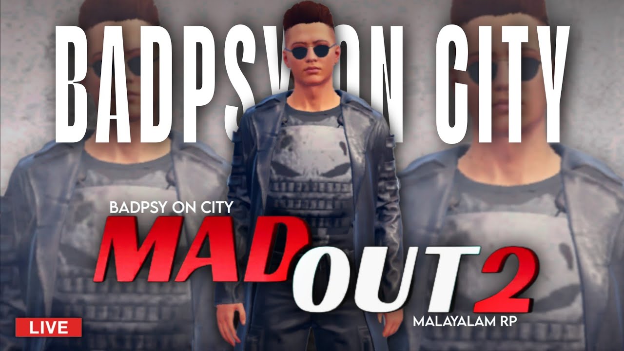 🔴MO2 LIVE : Badpsy on city | RP Server | #madout2 #live