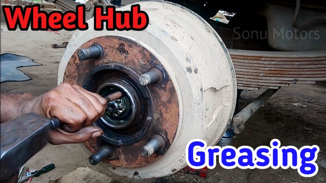 Wheel Hub Greasing - Eicher 1075