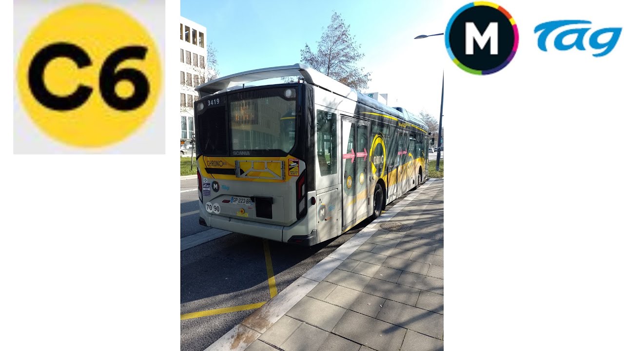 [TAG] Ligne C6 en Citywide LF II GNV / Line C6 by Citywide LF II GNV / Citywide LF II GNVでC6号線