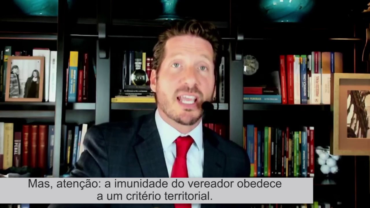 Imunidade do vereador   critério territorial
