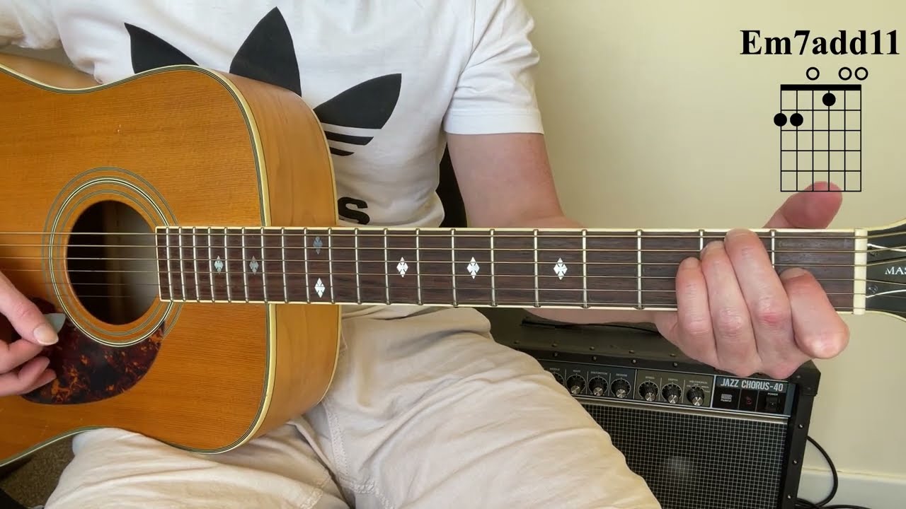 10 Beautiful Guitar Chords in Open D Tuning