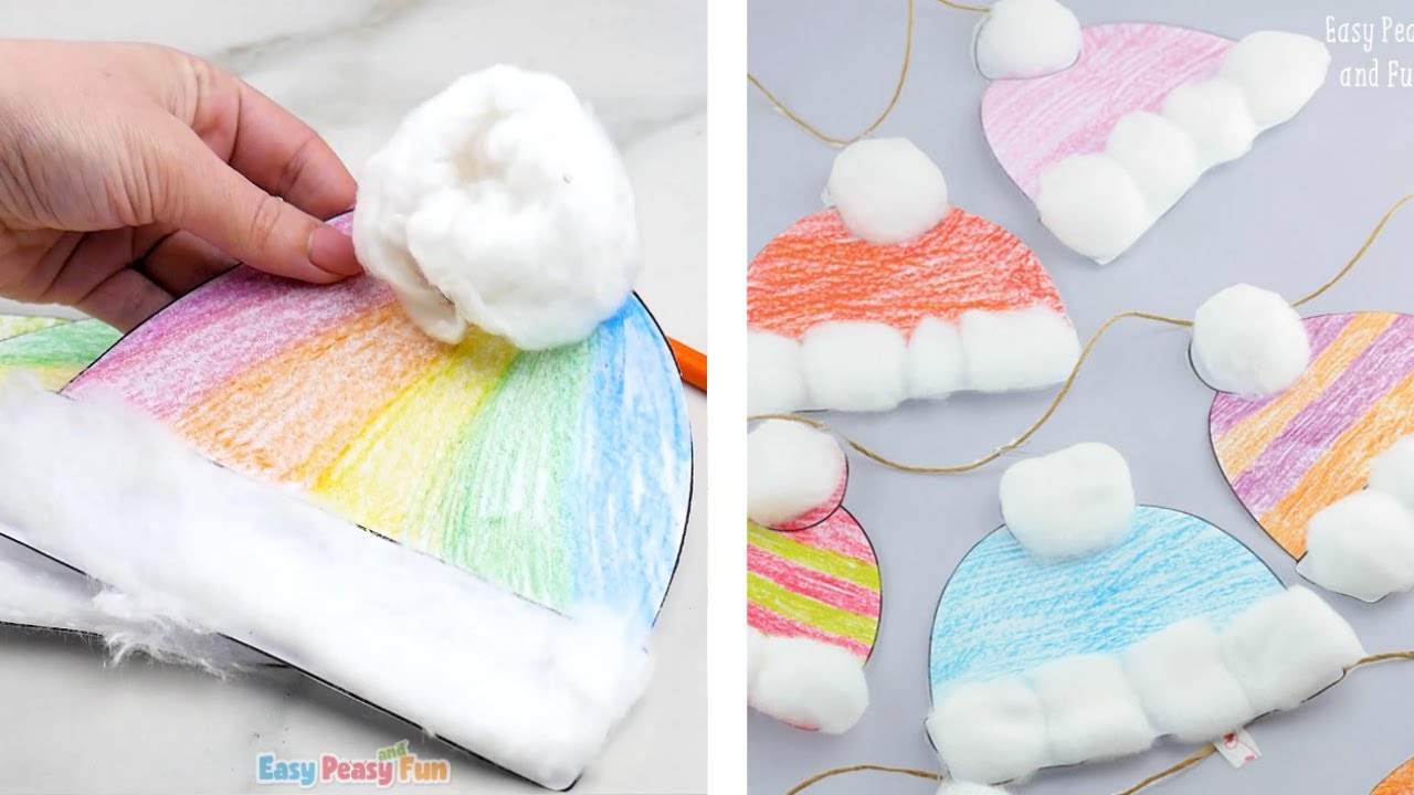 Winter Hats Craft for Kids &ndash; Perfect Classroom Craft