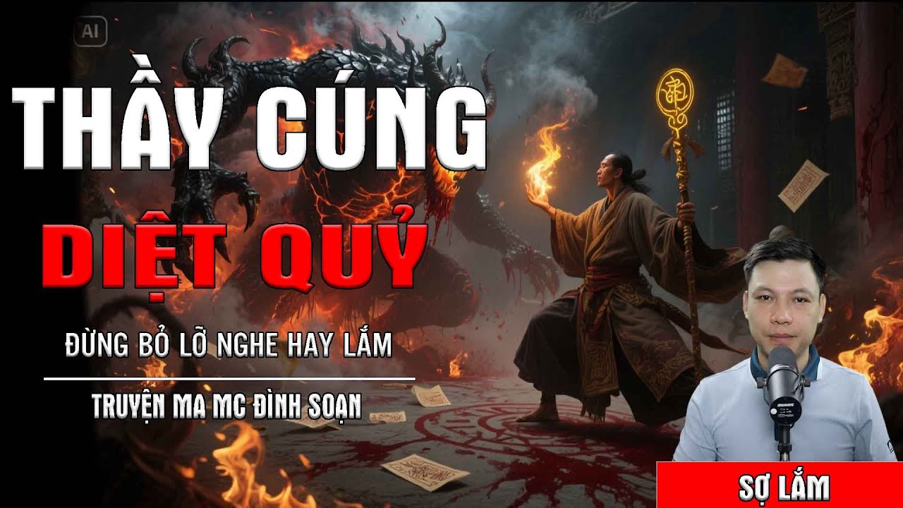 CHUYỆN MA ĐÌNH SOẠN : THẦY CÚNG DIỆT QUỶ | GIỌNG KỂ MC ĐINH SOẠN
