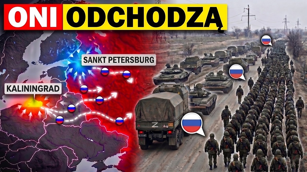 KATASTROFALNY Ruch Putina... Kaliningrad CAŁKOWICIE OPUSZCZONY