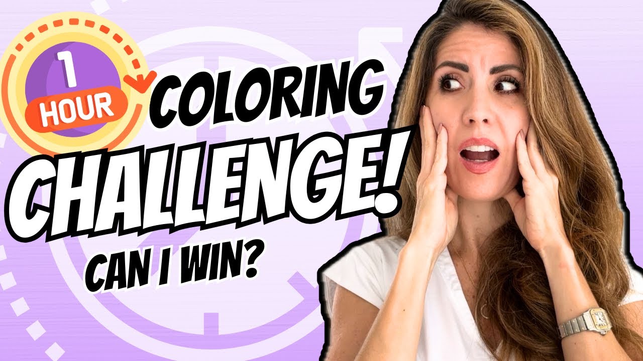 How Many pages can I color in ONE HOUR?