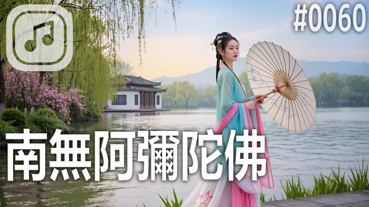 【南無阿彌陀佛】#0060｜治癒系佛樂｜佛光普照護身｜菩薩相隨身心歡喜｜靜聽音樂