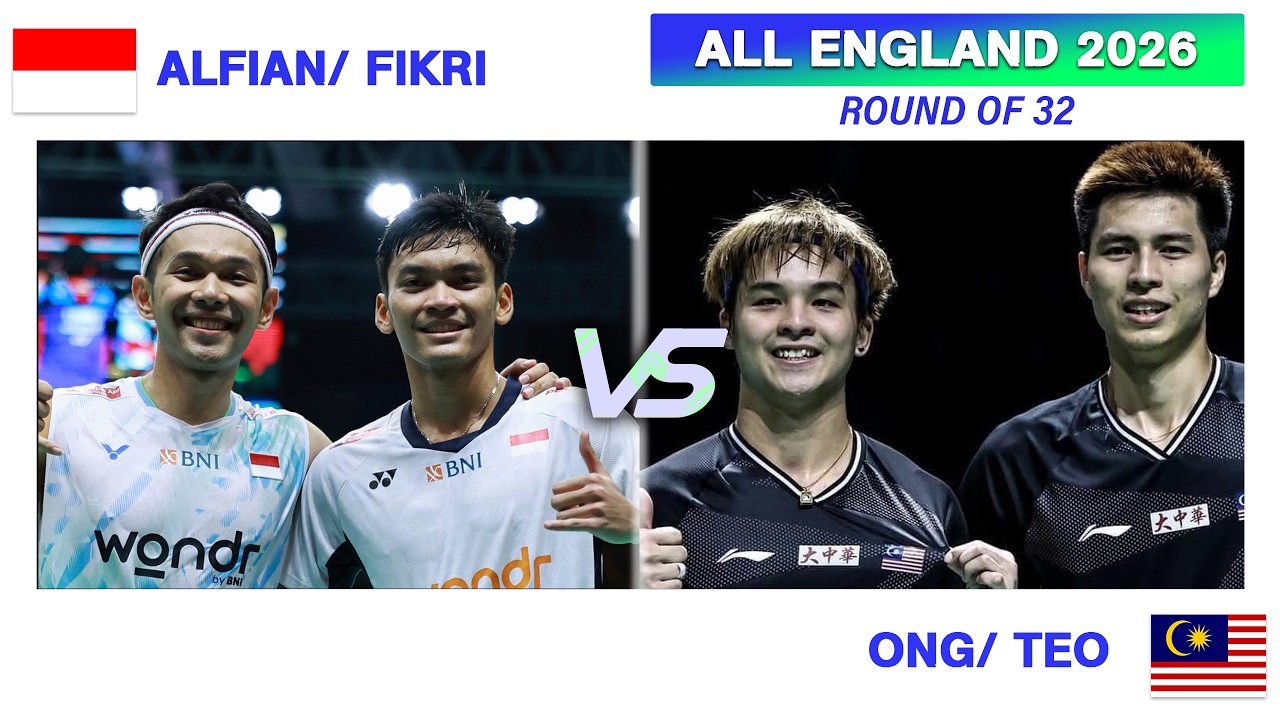 ALL ENGLAND 2026 | ALFIAN FIKRI vs. ONG TEO