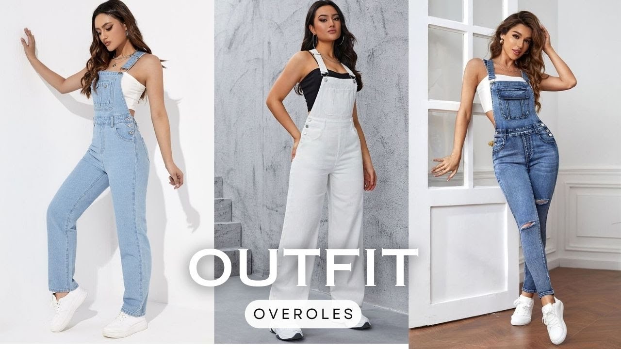 OVEROLES MODA 2024 👠TENDENCIA EN OVEROLES DE MUJER | IDEAS DE OUTFITS 🎀⭐