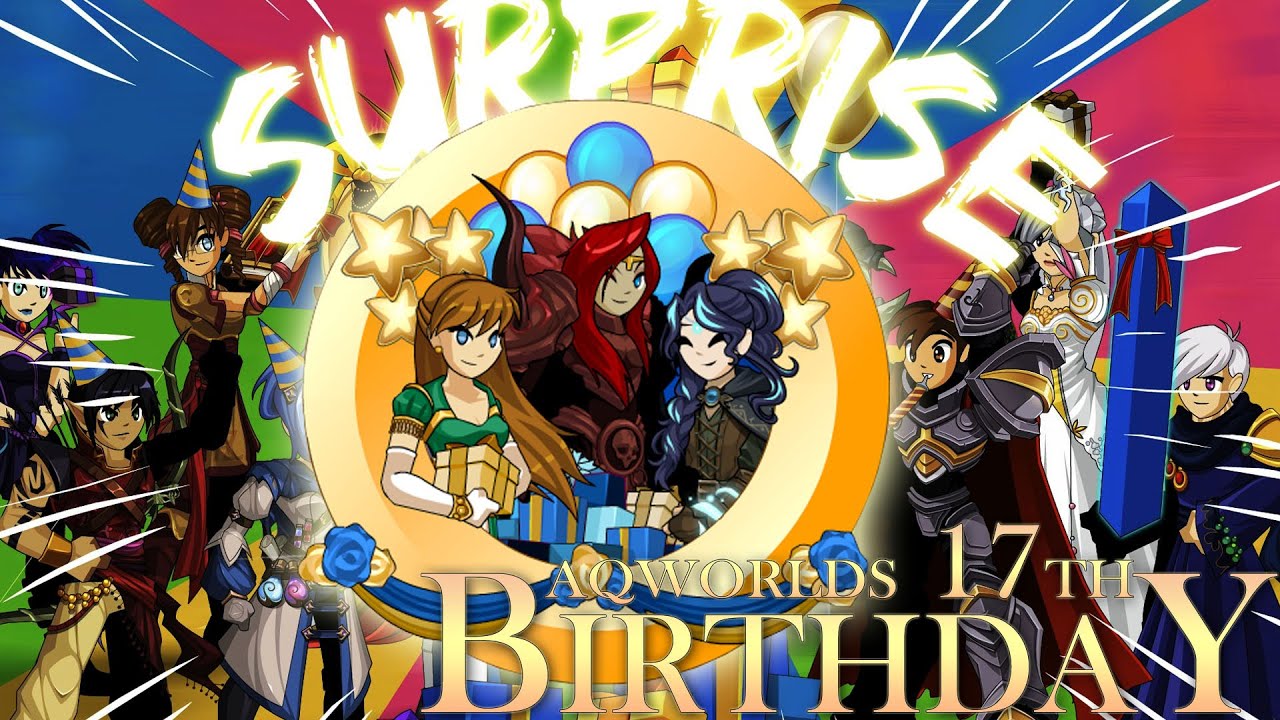 AQW НОВЫЕ ПОДАРКИ К 17-ЛЕТИЮ QUEST l ЗНАЧОК И ПРЕДСТАВИТЕЛЬ ГЕРОЯ ДНЯ РОЖДЕНИЯ / ПРИСОЕДИНЯЙТЕСЬ ...