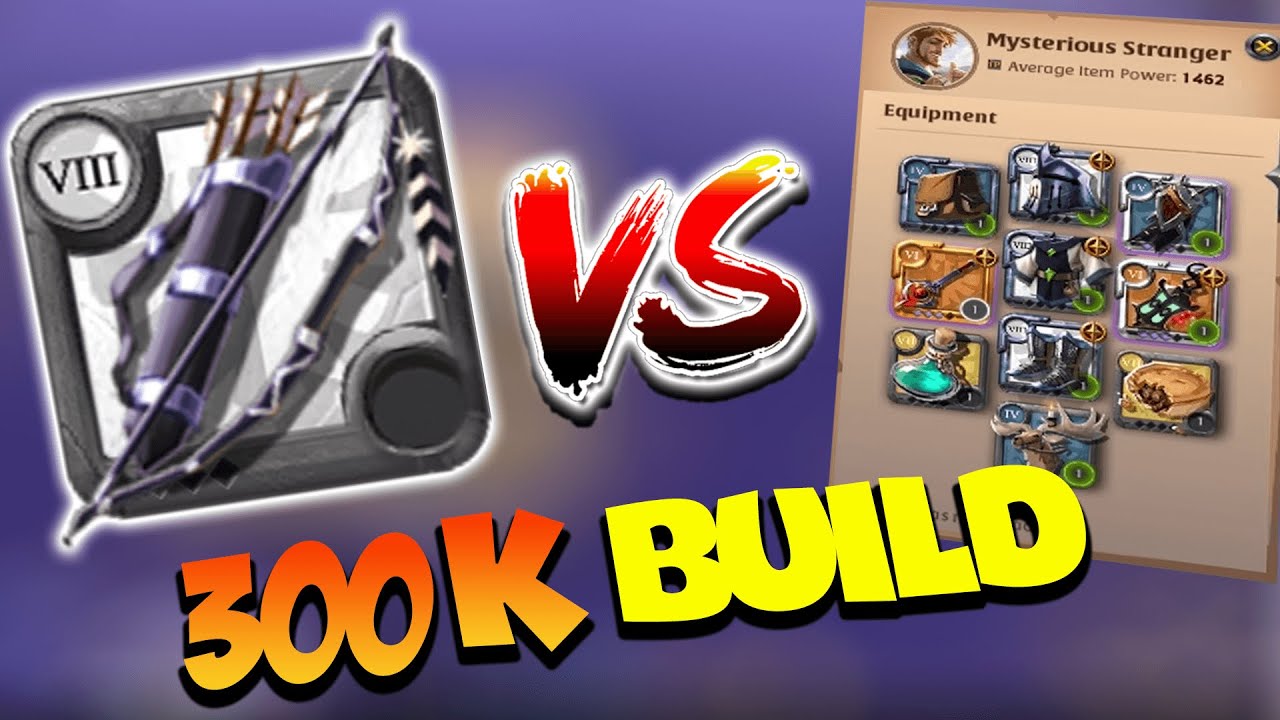 8M PROFIT !!! WITH 300K BUILD | LONGBOW SOLO PVP | ( Albion Online )