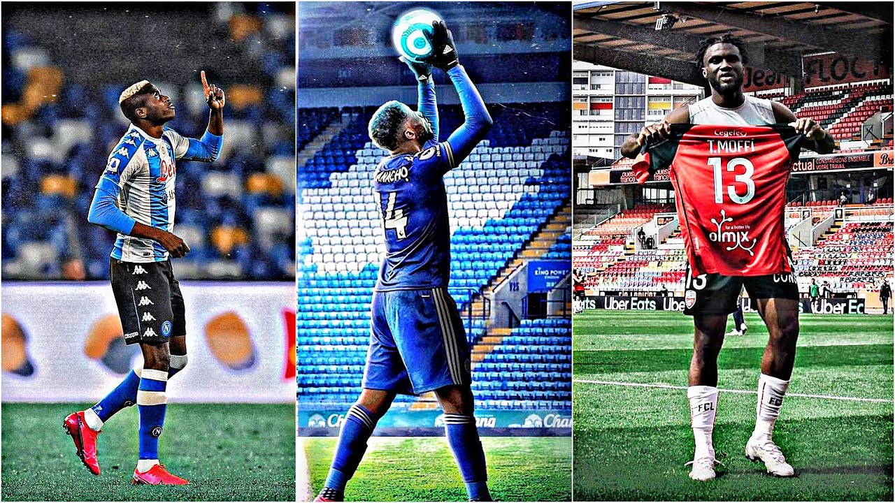Nigerian Strikers Are In Form 🔥 | Kelechi Iheanacho, Terem Moffi, Victor Osimhen | Goals\Skills🇳🇬