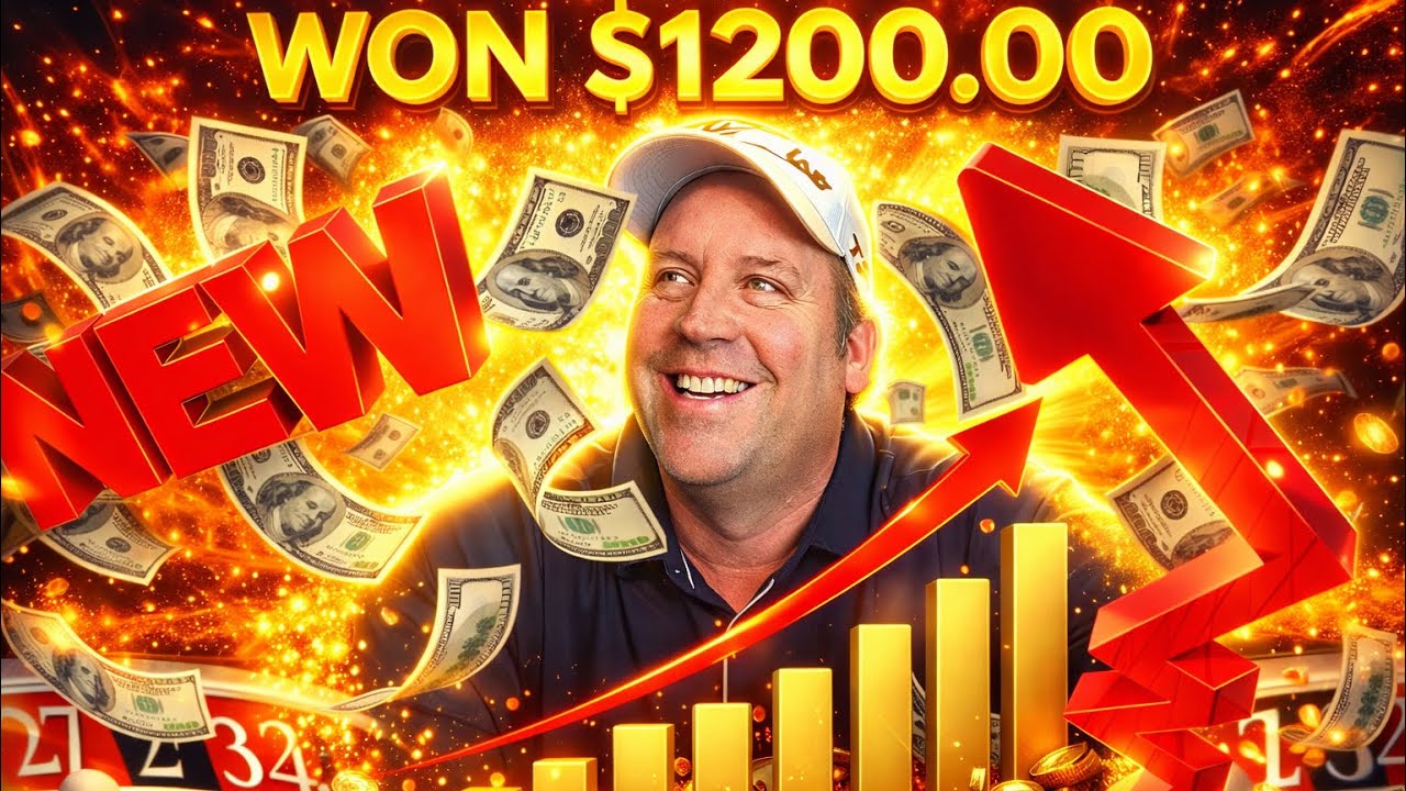 MY NEW FAVORITE ROULETTE SYSTEM! (WON $1200.00) 