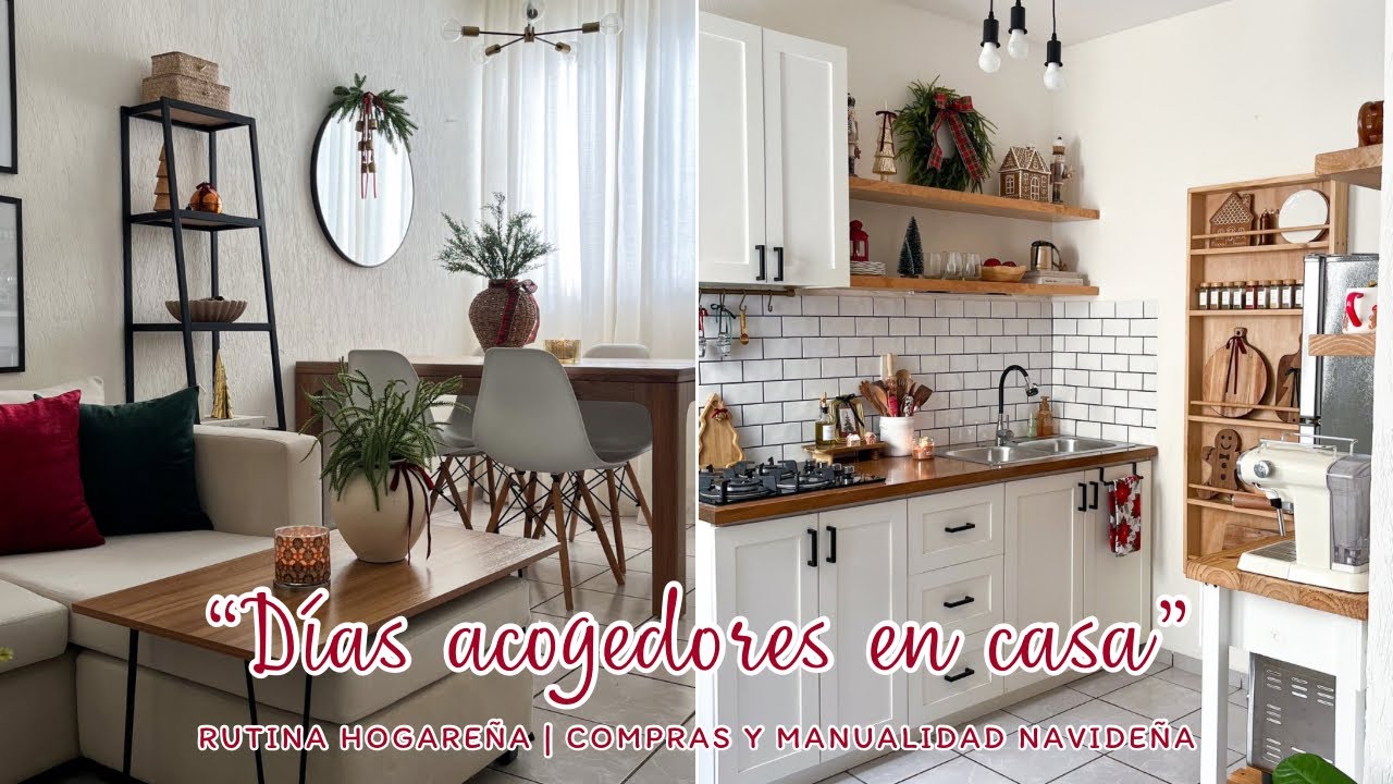 🎄 RUTINA DEL HOGAR | DÍAS LENTOS EN CASA | NUEVAS HERRAMIENTAS DEL HOGAR ✨