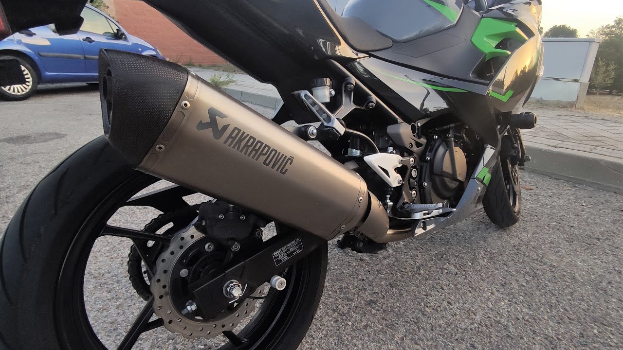 NINJA 400 AKRAPOVIC FULL SYSTEM (DbKiller on)