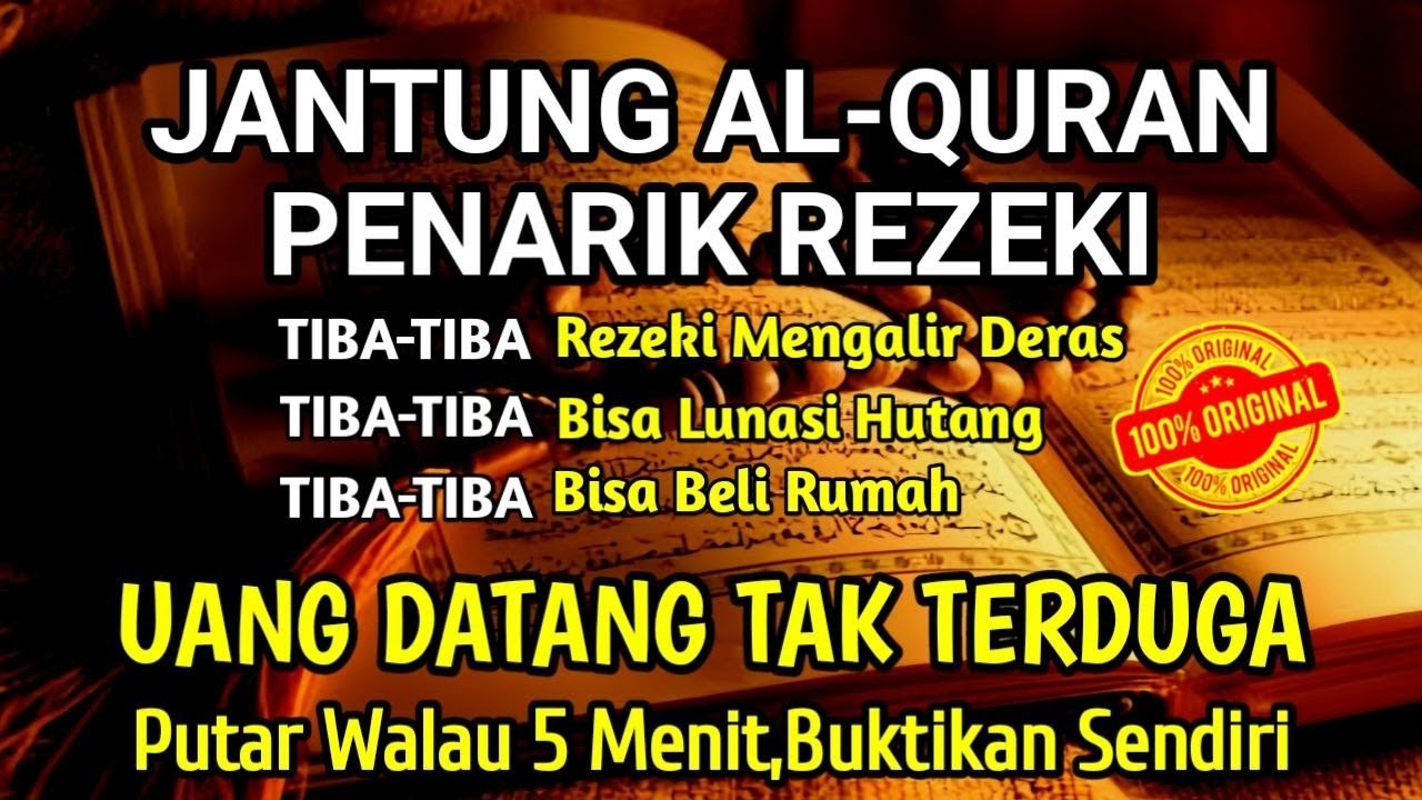 MUSTAJAB..!! PUTAR DZIKIR INI JANGAN KAGET REZEKI DATANG BERTUBI TUBI | Panjang umur & Hutang Luna$