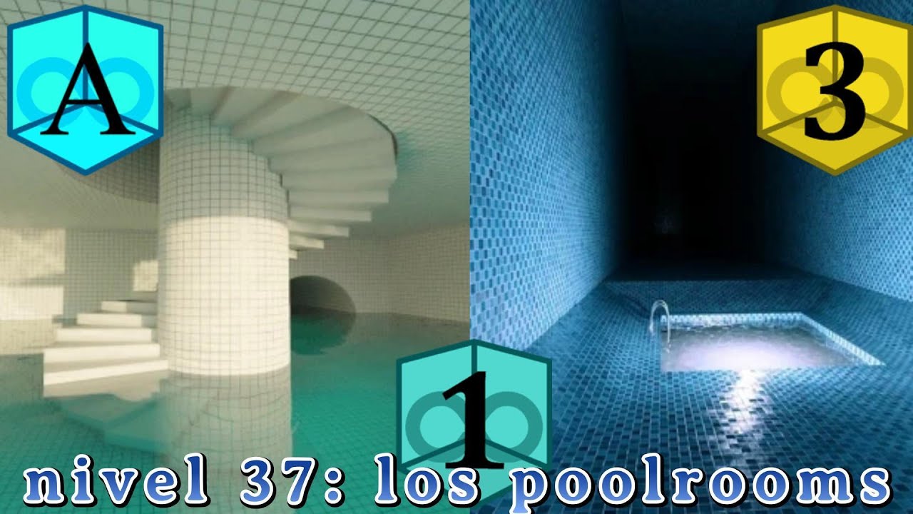 nivel 37: los poolrooms -los backrooms explicados-