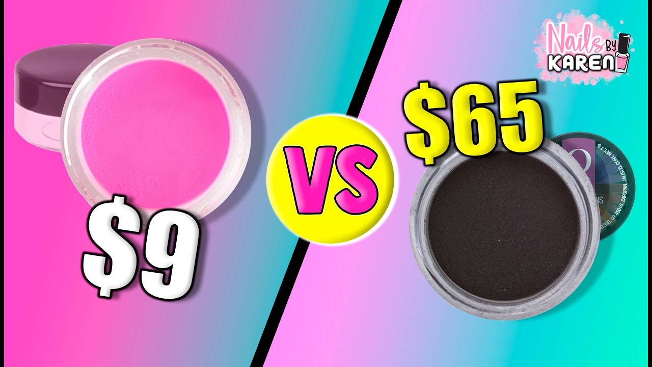 ACRÍLICO de COLOR para UÑAS ECONOMICO VS CARO