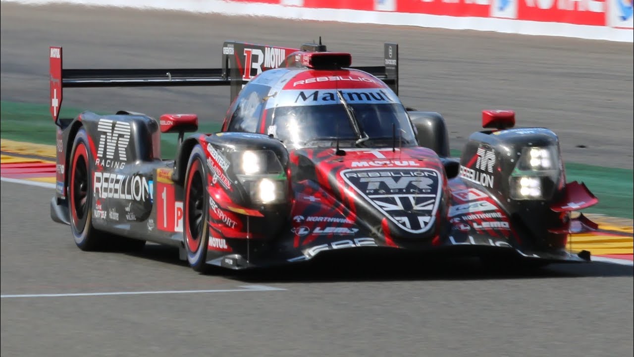 Oreca Rebellion R-13 LMP1 in Action! Great Sounds & Track Action!