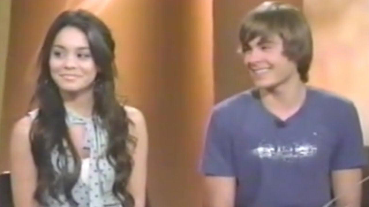 Vanessa Hudgens and Zac Efron on KTLA (March 2006)