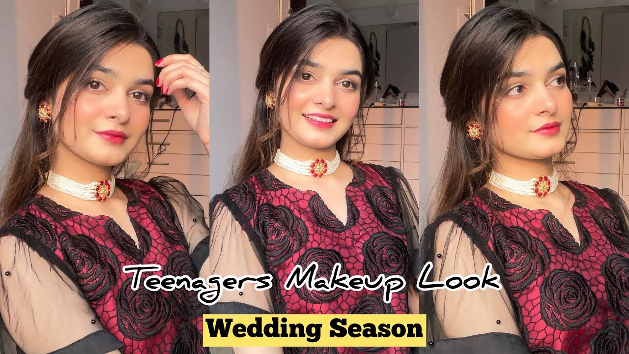 Simple Makeup Look For Teenagers || Wedding Season Ep #1