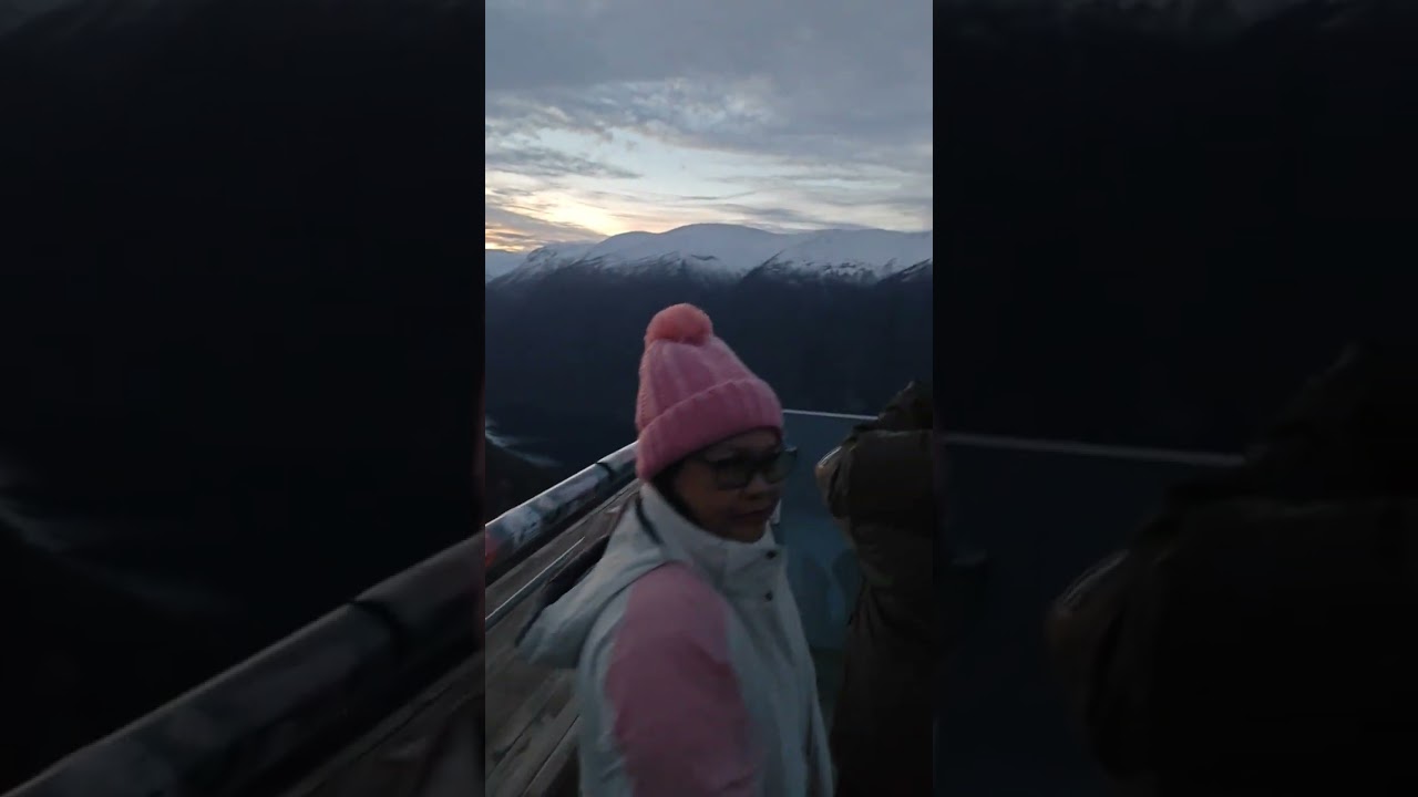 Punkt widokowy Stegastein w Aurland, Norwegia 🇧🇻 #subskrybenci #podr&oacute;że #norwegia