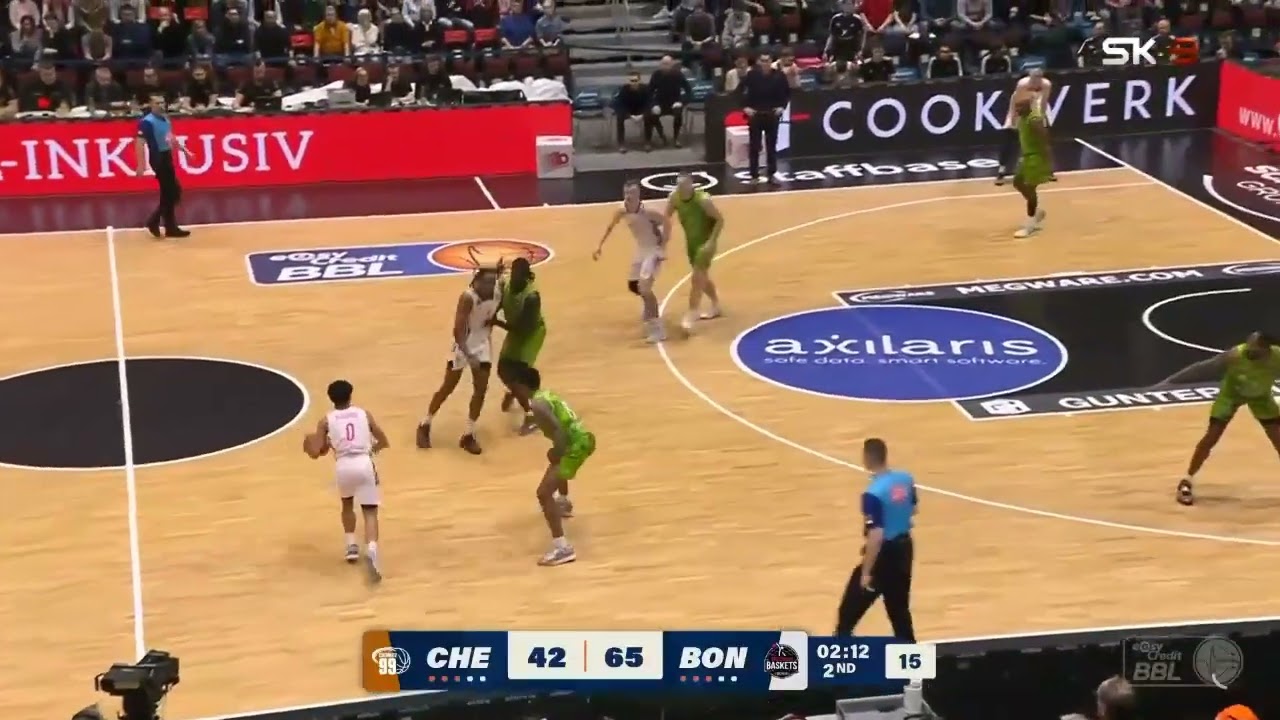 Darius McGhee - 40 points, 7 assists (12 3PTM) vs. Chemnitz - December 21, 2024