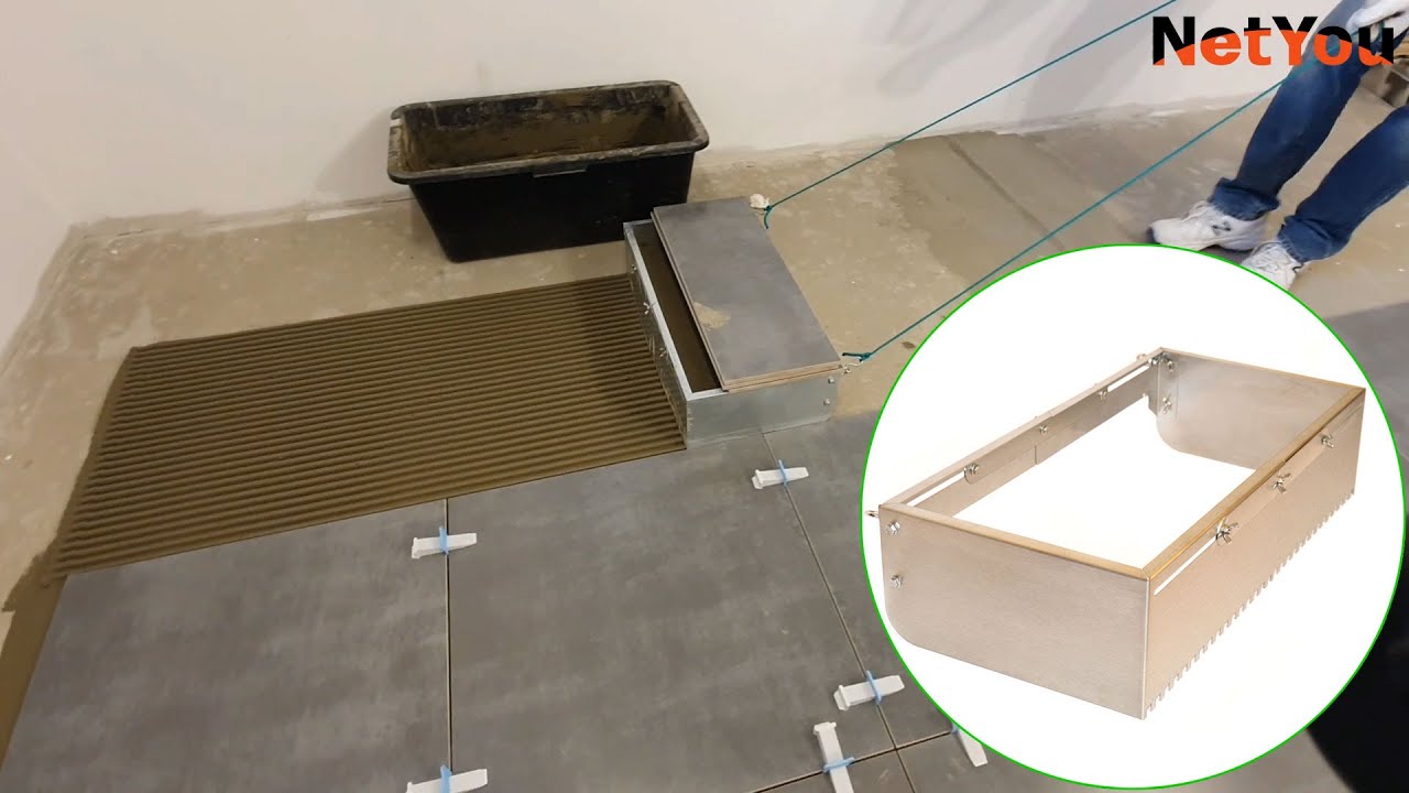 NetYou I 600 lub NetYou III 800 - Urządzenia do szybkiego nakładania kleju na posadzkę (max 80 cm)