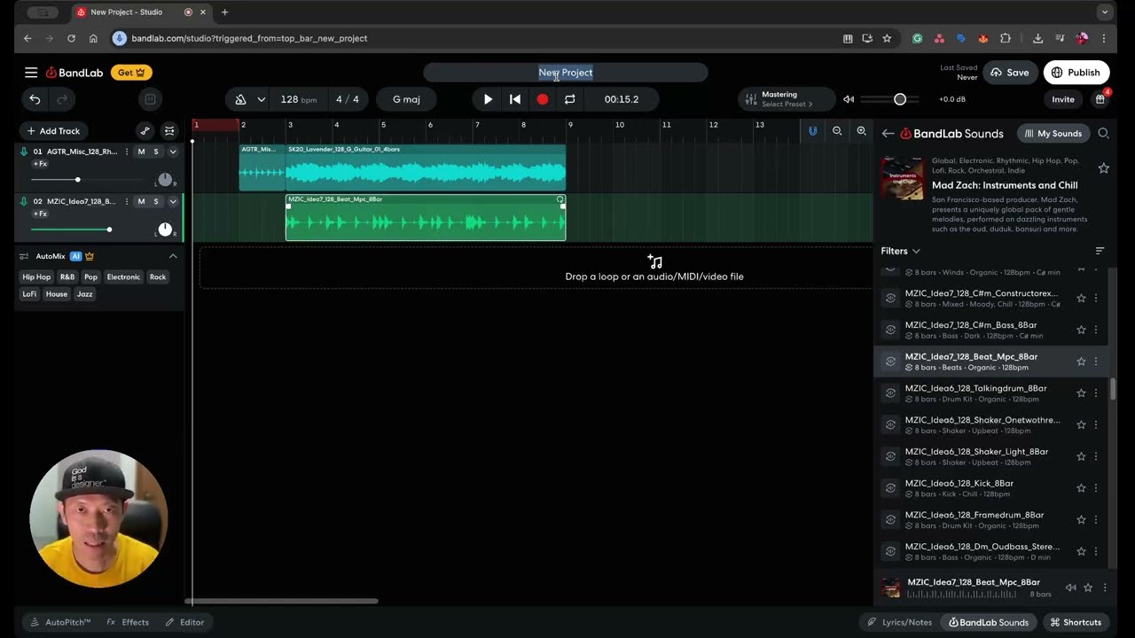 Create Your First Beat on BandLab: Step-by-Step Tutorial (No Instruments Needed)