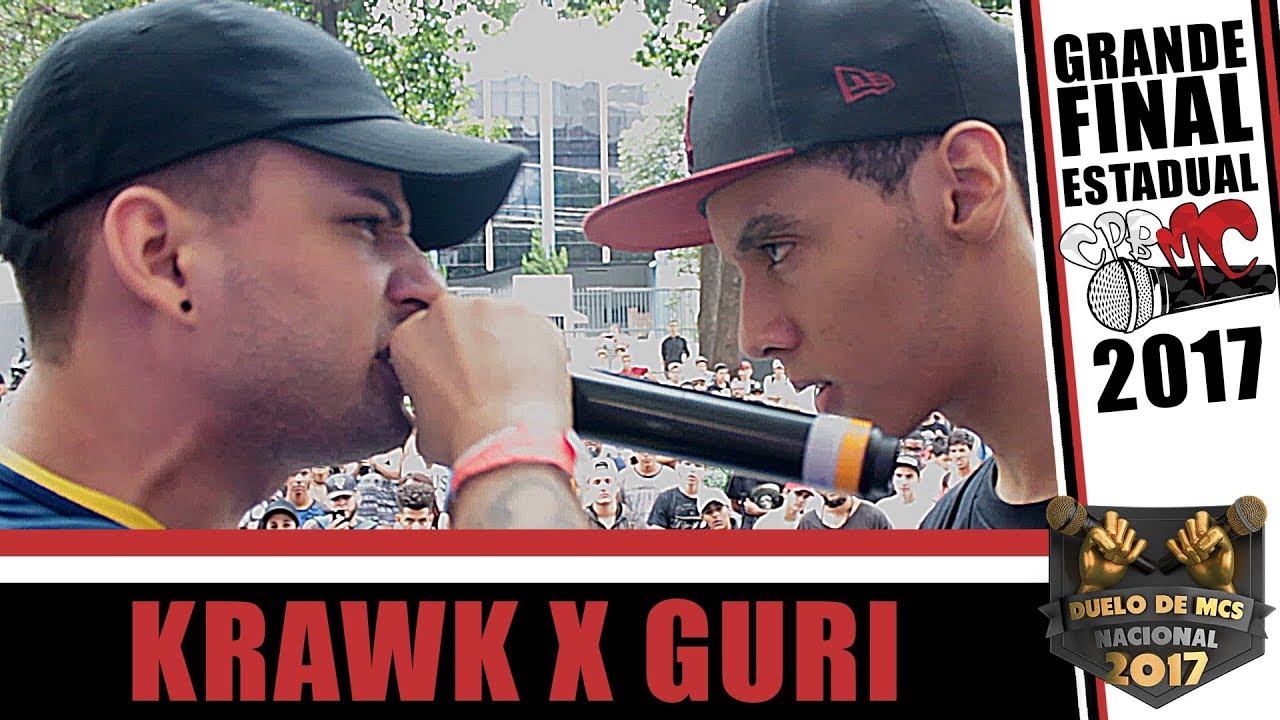 🎤KRAWK X GURI | SEMIFINAL |#CPBMC2017 | SELETIVA SP DUELO DE MCS NACIONAL| CPBMC🎤