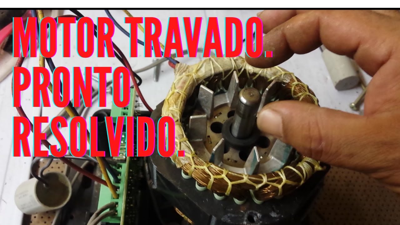 como destravar o estator do motor rossi