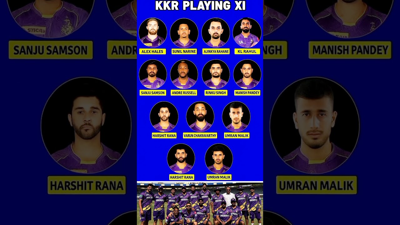 Unstoppable KKR Squad 2026 Revealed! 🟣🔥 | IPL 2026 Kolkata Knight Riders Team