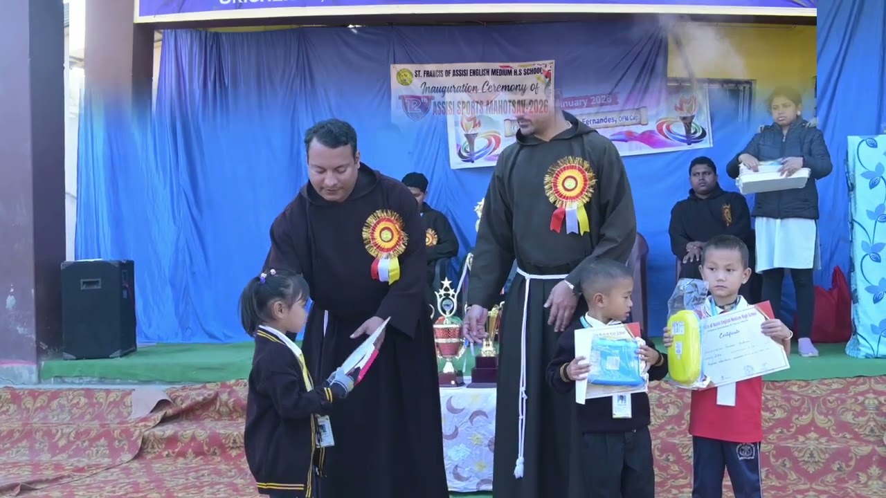 Glimpses of the Inauguration Ceremony of the 12th Assisi Sports Mahotsav